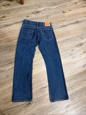 Levi's 517 Men's Medium Dark Blue Boot Cut Jeans